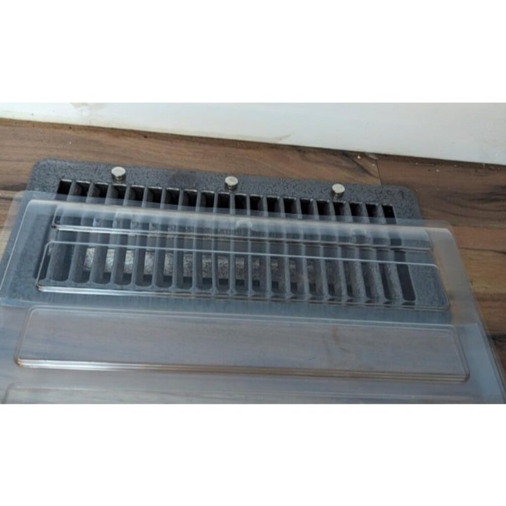 2 Pack Magnetic Air Vent Extender for Under Furniture, Thick PET Material